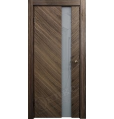 Дверь деревянная "Оникс" СИТИ Орех американский